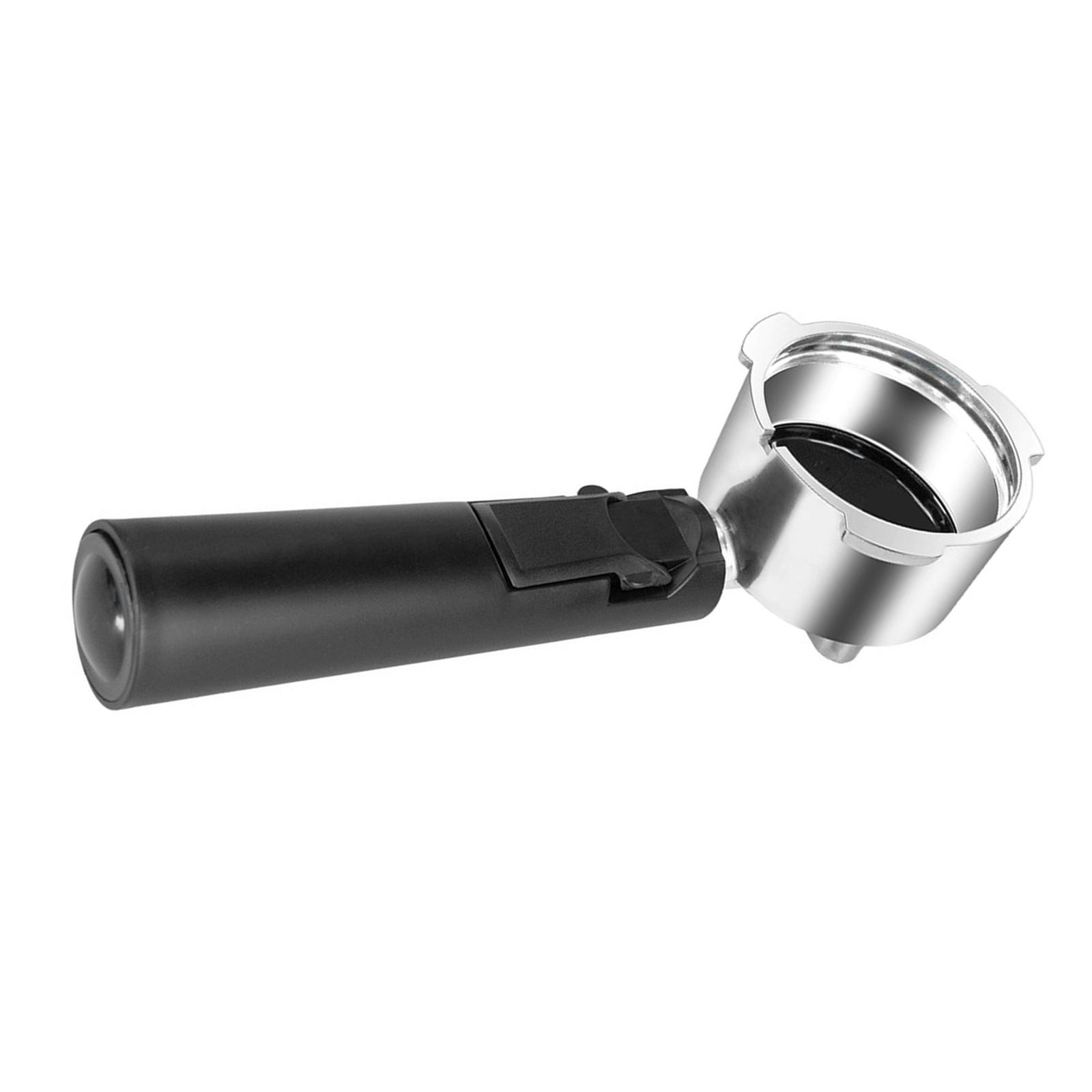 

51mm Bottom Handle Filter Basket for Coffee Enthusiasts Espresso Machine Parts Three Ear Portafilter Replacement