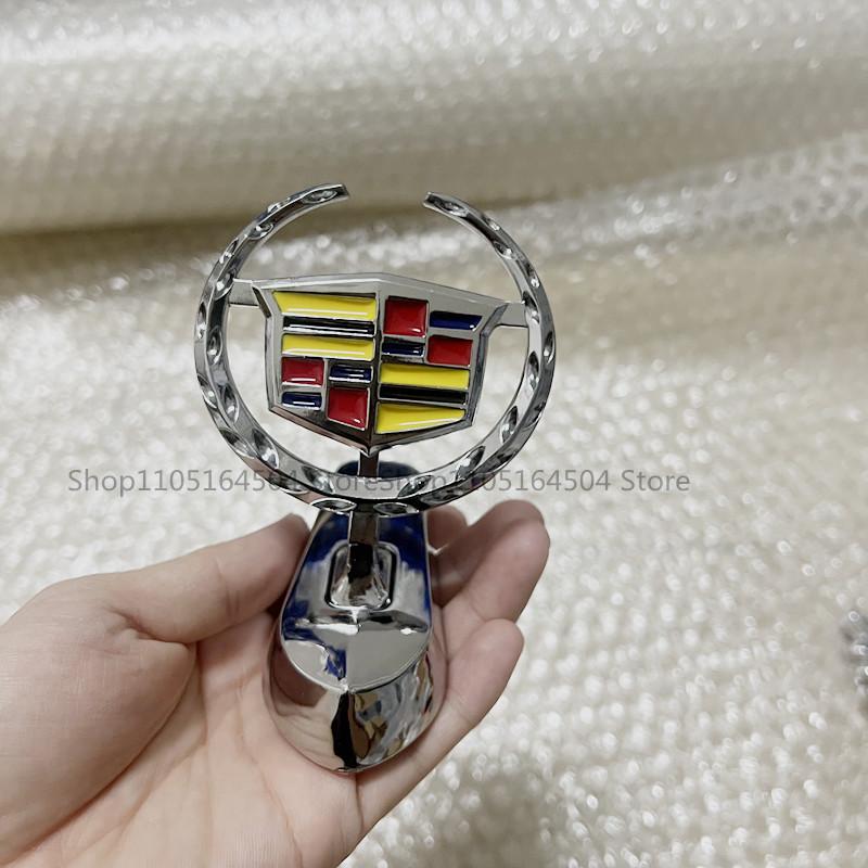 

1pcs 3D Metal Car Front Hood Cover Bonnet Emblem Sticker for Cadillac ATS CTS Escalade SRX XTS XT5 STS CT5 CT6 BLS Deville