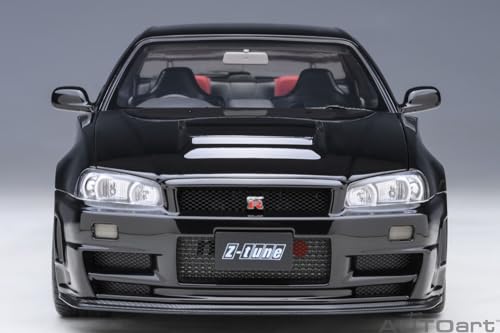 AUTOart 1/18 Scale Nismo R34 GT-R Z-tune Black Pearl Finished Product