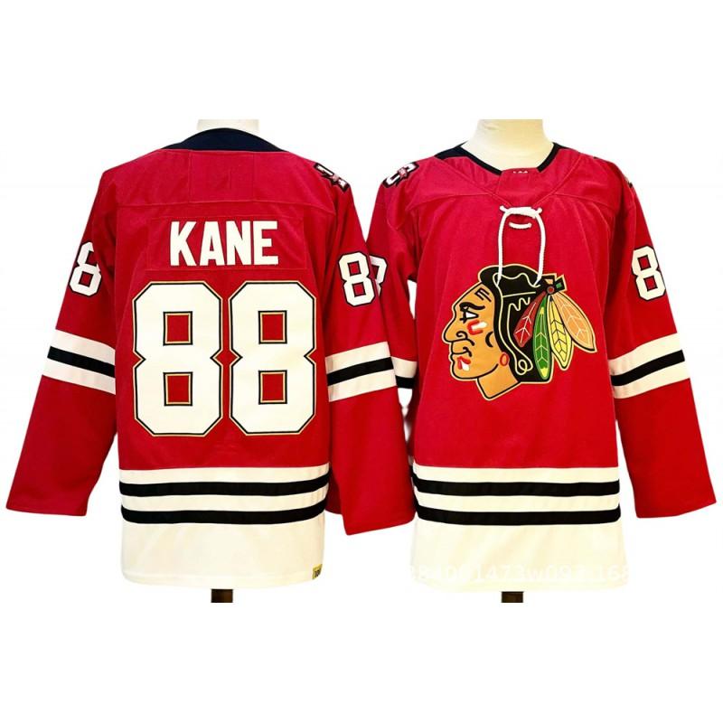 Mens Retro Ice Hockey Jersey Custom Embroidered Number 98 Or 88 Team Practice Uniform Cotton Blend