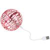 Flying Ufo Ball Lights Up Boomerang Ball Controlled by Hand Red