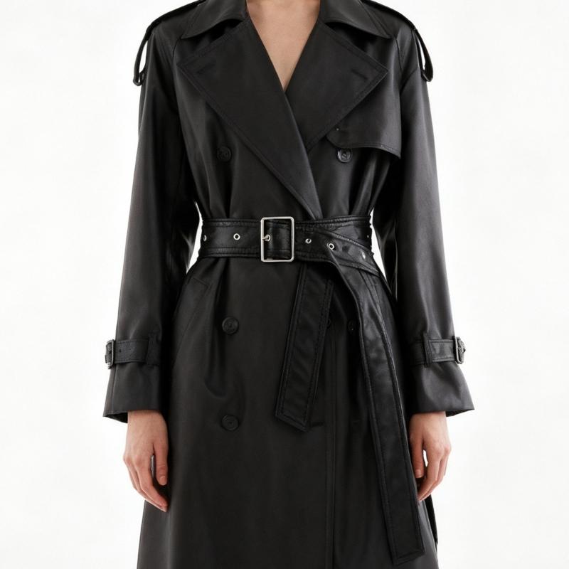 Fashion Black PU Belt Flexible Waist Strap With Secure Buckles Adults Teens Multi Size Comfortable Waist Belt