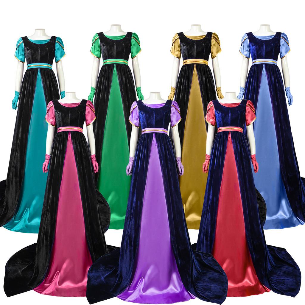 Costume Cosplay Vestito Medievale Bridgerton Per Età Da 18 A 24