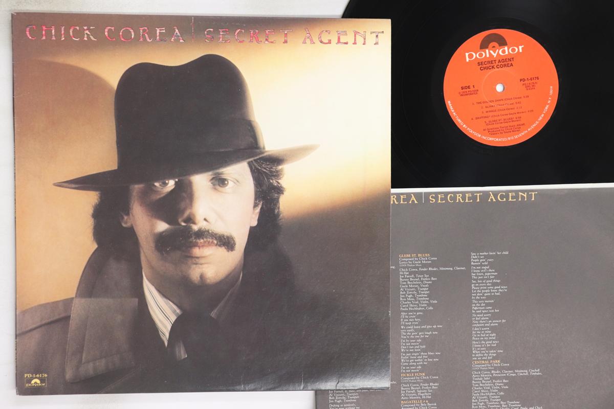 

LP Record CHICK COREA - Secret Agent PD16176 POLYDOR 1978 US Jazz Used