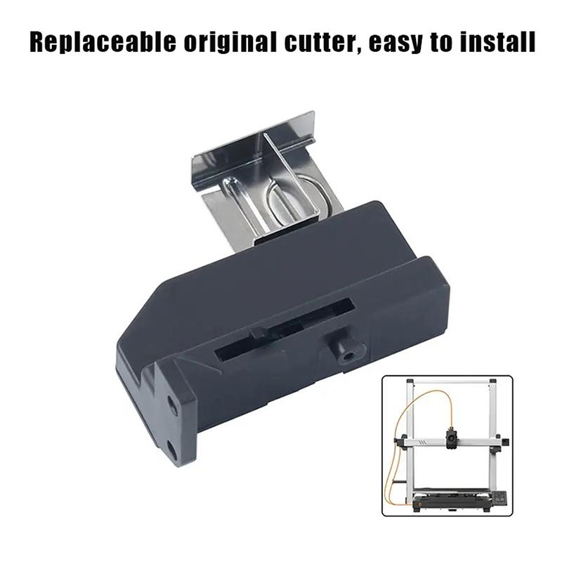 

Filament Cutter,Easy Installation Professional Filament System Maintenance Replaces Cutting Cleaner With Case For Kobra3 Max Onesize
