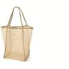 1/2pcs Large Mesh Beach Bag Set, Oversized Tote with Sturdy Handles for Travel,Vacation,Pool&Camping,Durable Storage Bag, Black