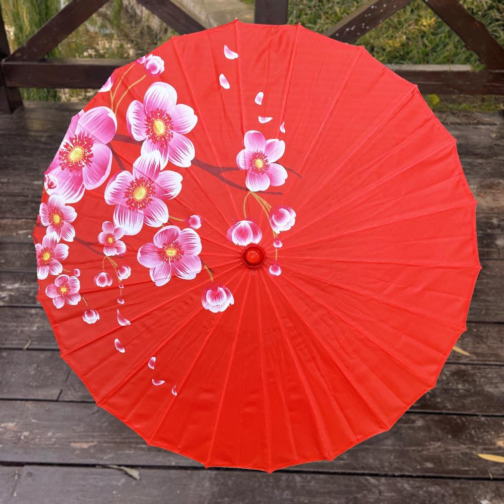 

70cm Kids Women Decorative Umbrella 10 Colors Costumes Photography Umbrella Dance Performance 9