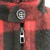 Johnson Woolen Mills/Wool Jacket/M/Red×Black/Buffalo Check/Mackinaw Cruiser(USED)