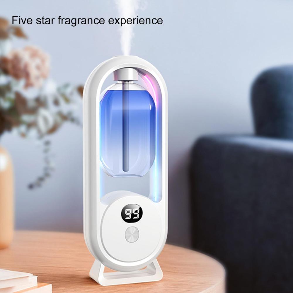 Digitální displej WC Deodorizační difuzér Dobíjecí Automatický Osvěžovač vzduchu s vůní Čistička vzduchu Domov