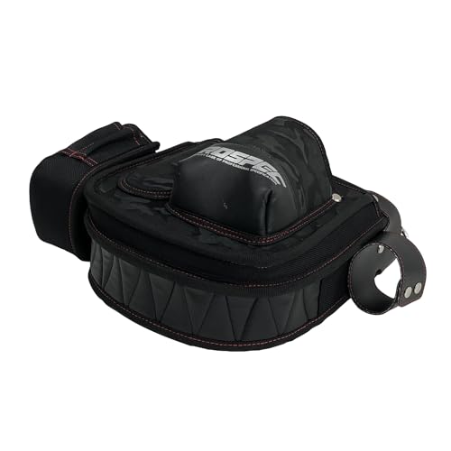 SK11 Nail Bag with Holder, Reinforced Bottom, Black Camouflage Fabric, and Unique Belt Loops, PRO-RD15 Camouflage Black