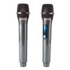 Wireless Handheld Microphone System 1 for 2 UHF Dynamic Cordless Mic for Outdoor Home