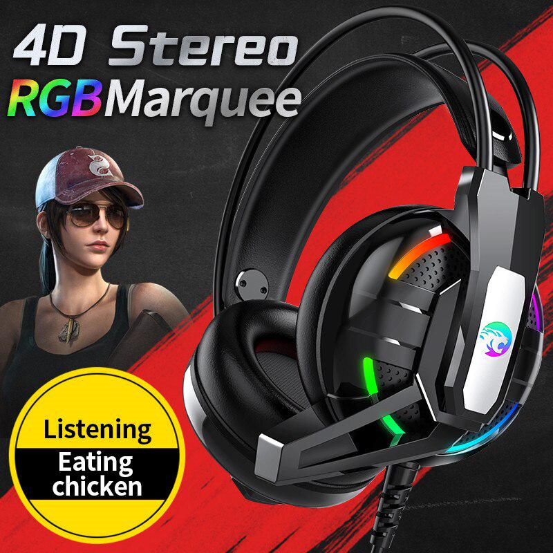 Buy A12 PC Gaming Headphones Leather 