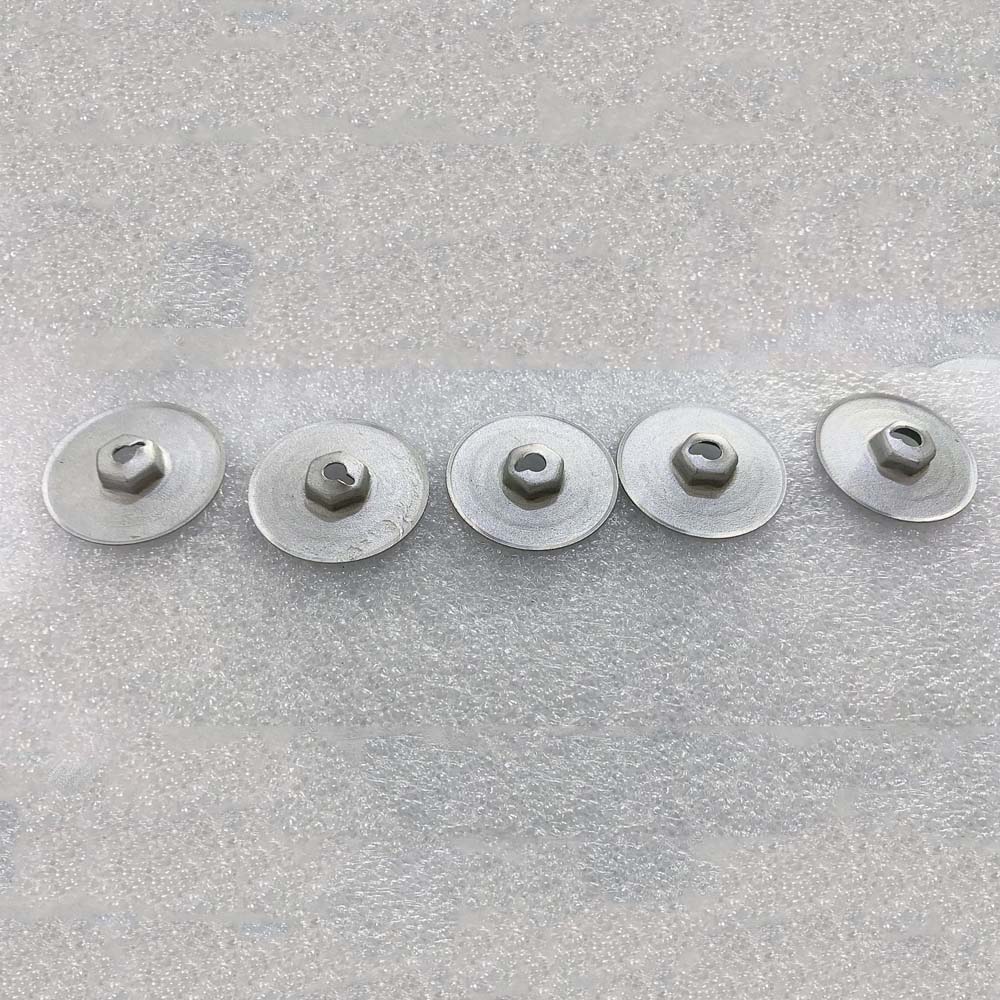 10Pc Rear Wheel Arch Lining and Mudguard Nuts 1382642 for Ford C-Max Focus S-Max