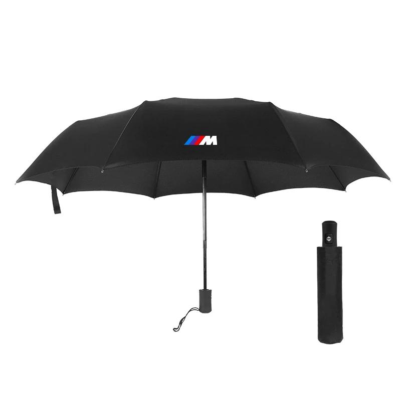 Ombrello Portatile Pieghevole Automatico a Tre Pieghe Parasole Per BMW M Performance M2 M3 M5 320 325 E28 E30 E34 E36 E39 E46