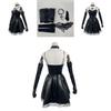 Stilvolles Misa Amane Death Note Anime Cosplay Schwarzes Kleid Für Halloween Und Partys