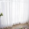 1 rideau transparent en dentelle à motif de vague fraîche de style français NAPEARL 10-20 % occultant pour salon, chambre à coucher, balcon, décoration d'intérieur