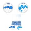 395PCS Value High Voltage Earthenware Capacitor Kit With Storage Box 5D431K To 20D390K Resistor For Repairs Tool Accessories