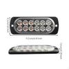 Lightemitting diode flash side marker light design, 1224V, waterproof, vehicle warning