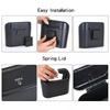 1PCS Car Interior Storage Case Trash Bin Mini Tray Stand Door Accessories Garbage Box Automotive Dustbin Holder Seat Clip C3A3