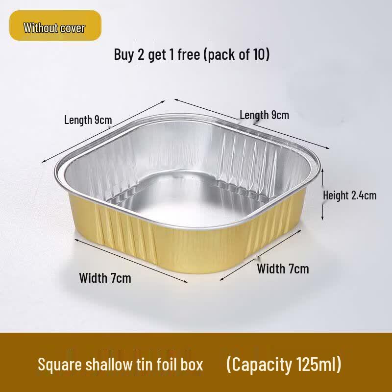 Disposable Aluminum Foil Baking & Dessert Cups
