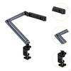 Tablet Stand Holder for Desk and Bed Clamp Mount Aluminum Alloy 4.7-12.9" Heavy Duty