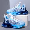 Boys' shoes spring mesh breathable mesh shoes 2025 new children's soft-soled air cushion sports basketball shoes running tide