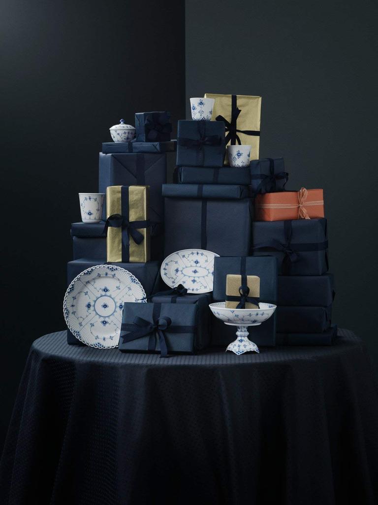 Importierte Royal Copenhagen Blue Elements Tasse 250 ml Paar Hochzeitsgeschenk 1017047 Weiß [Reguläres Produkt]