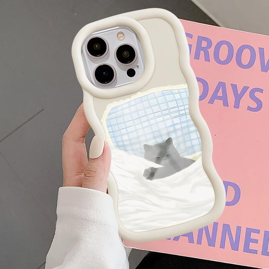 Cartoon Dog Case for iPhone 17 Air 8 13 XR 12 14 16 Pro Max 15 Plus 11 Soft Phone Cover