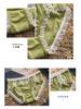 Women's Cute Bowknot Lace Mid-Waist Cotton Panties