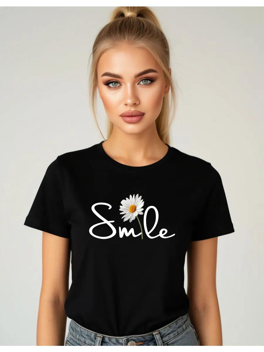 T-shirt with butterfly print S
