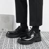 Thick Soled Men's Leather Shoes Casual British Style Office and Business Four Season Shoes Luxury Quality Versatile 38-46