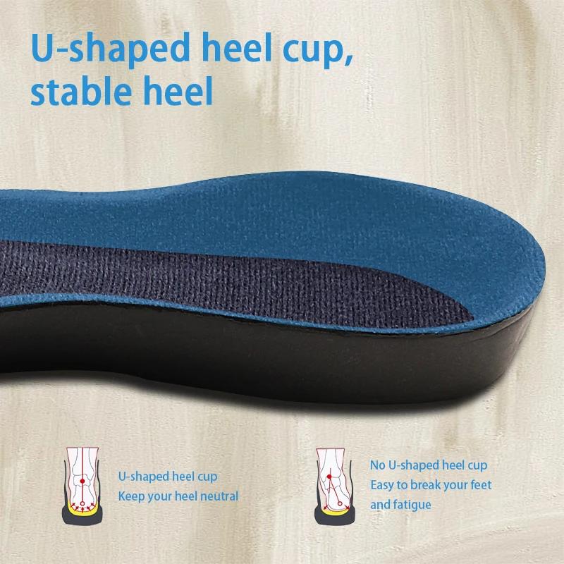 EVA Fußgewölbe-Einlagen für Plattfüße Bequeme Schuh-Einlagen Universelle Schuh-Pads für Damen und Herren Geeignet für Alle Schuhe
