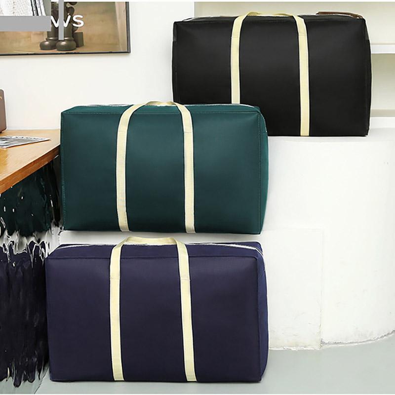 Moving Storage Bag Folding Luggage Bag Portable BagMulti Functional Travel Bag Shoulder Bag Handbag Closet Organizer