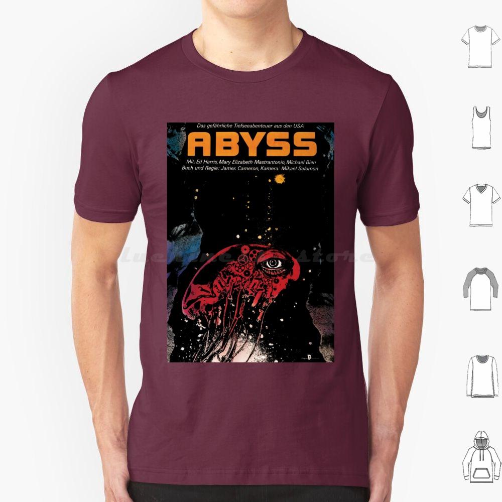 The AbyssGerman Design T Shirt Cotton Men Women DIY Print The Abyss James Cameron Titanic Movie Sci Fi 80s Underwater Cinema
