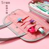 Big Capacity Canvas Storage Pouch Pen Pencil Case Stationery Bag Holder for School Office