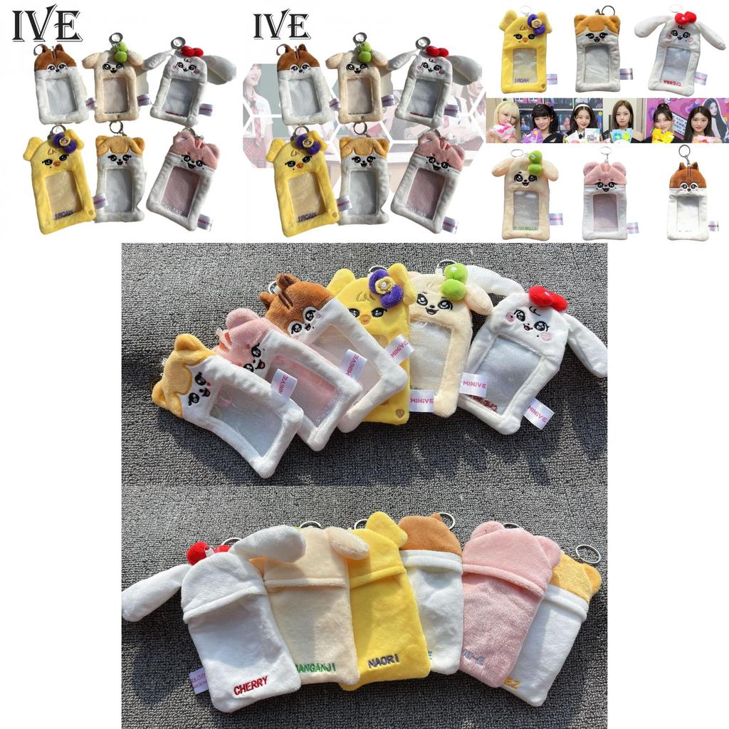 Ive Minive Pop-up Store Pluszowy Uchwyt na Karty Etui Ochronne