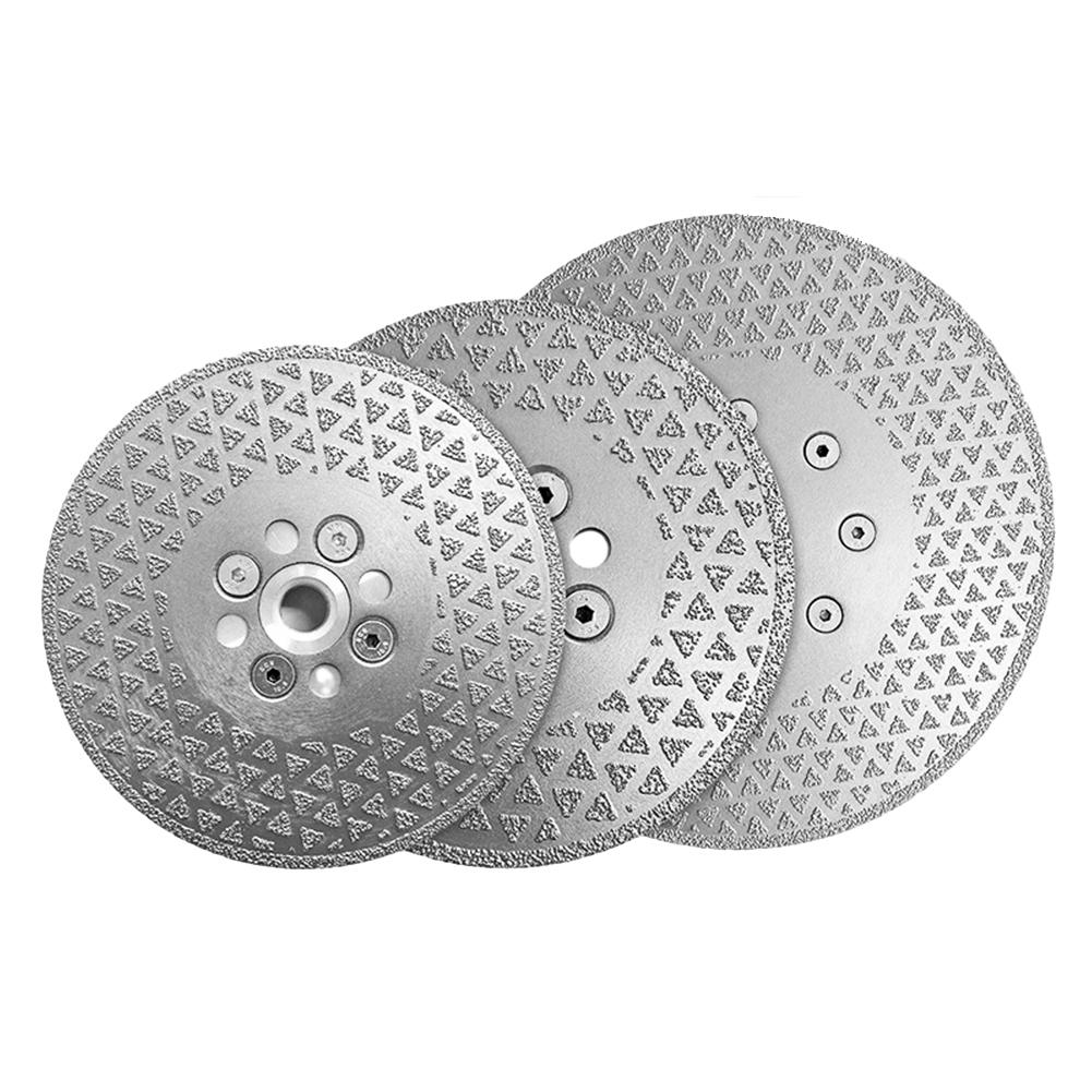 1PC Electroplated Emery Grinding Wheel with High Grain Exposure for Efficient Cutting Grinding of Granite Marble and Ceramic