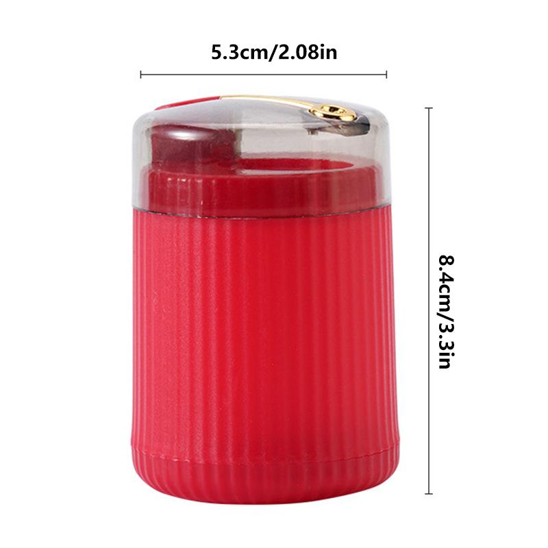 Pop-up Automatic Toothpick Dispenser Portable Plastic Toothpick Holder Container Creative Press Toothpick Storage Box Organizer