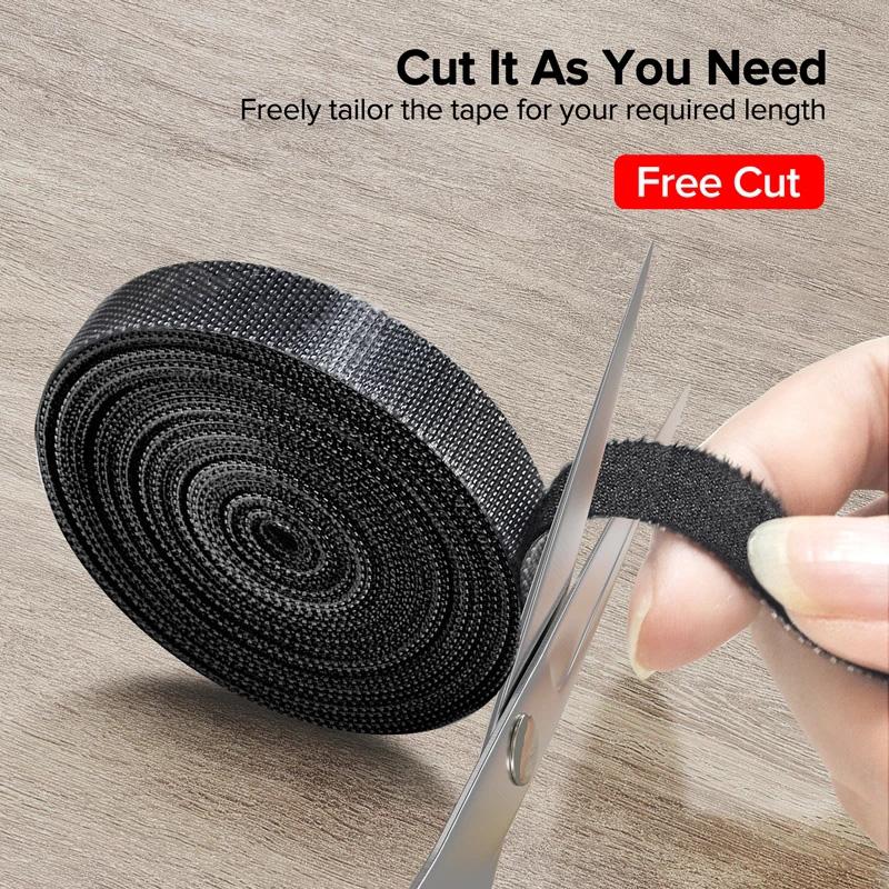USB Cable Organizer Winder Ties for Mouse Earphone PC Cord Management