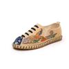 Chinese-style Embroidered Multi-layered Sole Cloth Shoes for Both Men and Women, Ethnic-style Embroidered Cloth Shoes