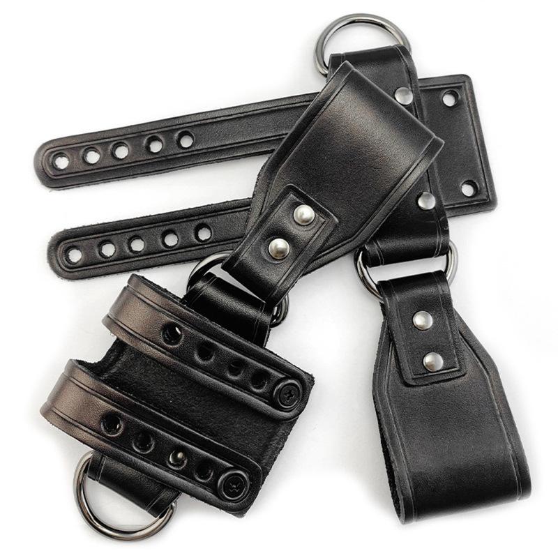Leather K-Sheath Belt Buckle Leather K-Sheath Belt Buckle Top Cowhide Sheath Carry System 13*8*9mm For K-sheaths With 5-6mm Hole