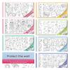 Diy Coloring Drawing Paper Roll Painting Sticky Early Educational Toy Gift Kid