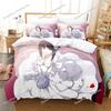 Date A Live Tokisaki Kurumi Bedding Set Duvet Cover Bed Set Quilt Cover Pillowcase Comforter King Queen Size Boys Adult Bedding7