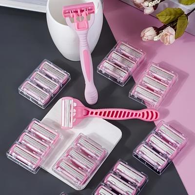 High Quality Men Safety Razor Blade 6-Layer Germany Stainless Steel Shaving Blades Manual Shaver Head