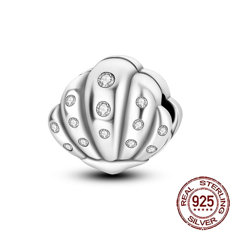 Uroki Oceanu Miedziana Rozgwiazda Muszla Ślimaka Ośmiornica Żółw Morski Ryba Koraliki Pasują do Bransoletki Naszyjnika Kobiety DIY Biżuteria