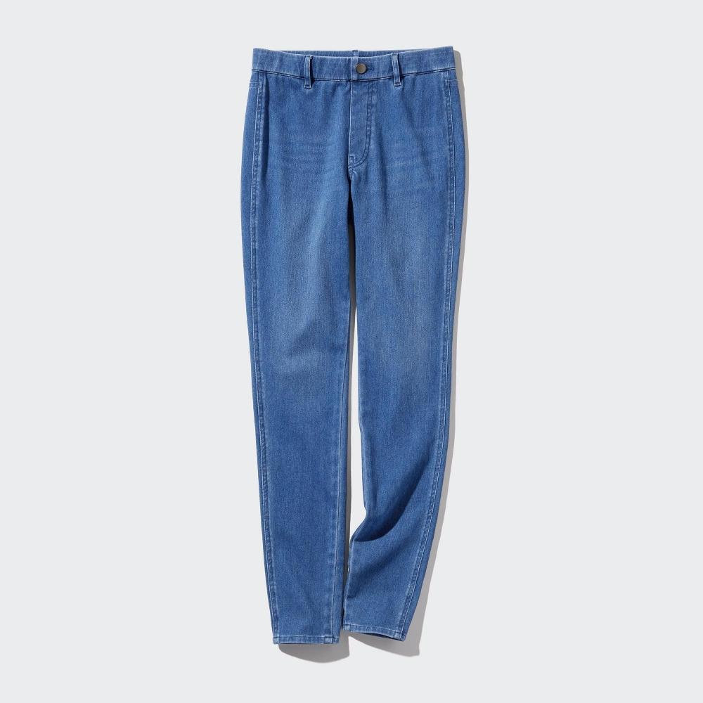 Uniqlo Japan Ultra Stretch Denim Leggings Pants  Long Length 