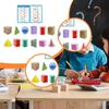12Pcs Folding Geometric Shapes Back to School Supplies Geometry Educational Toys Solids