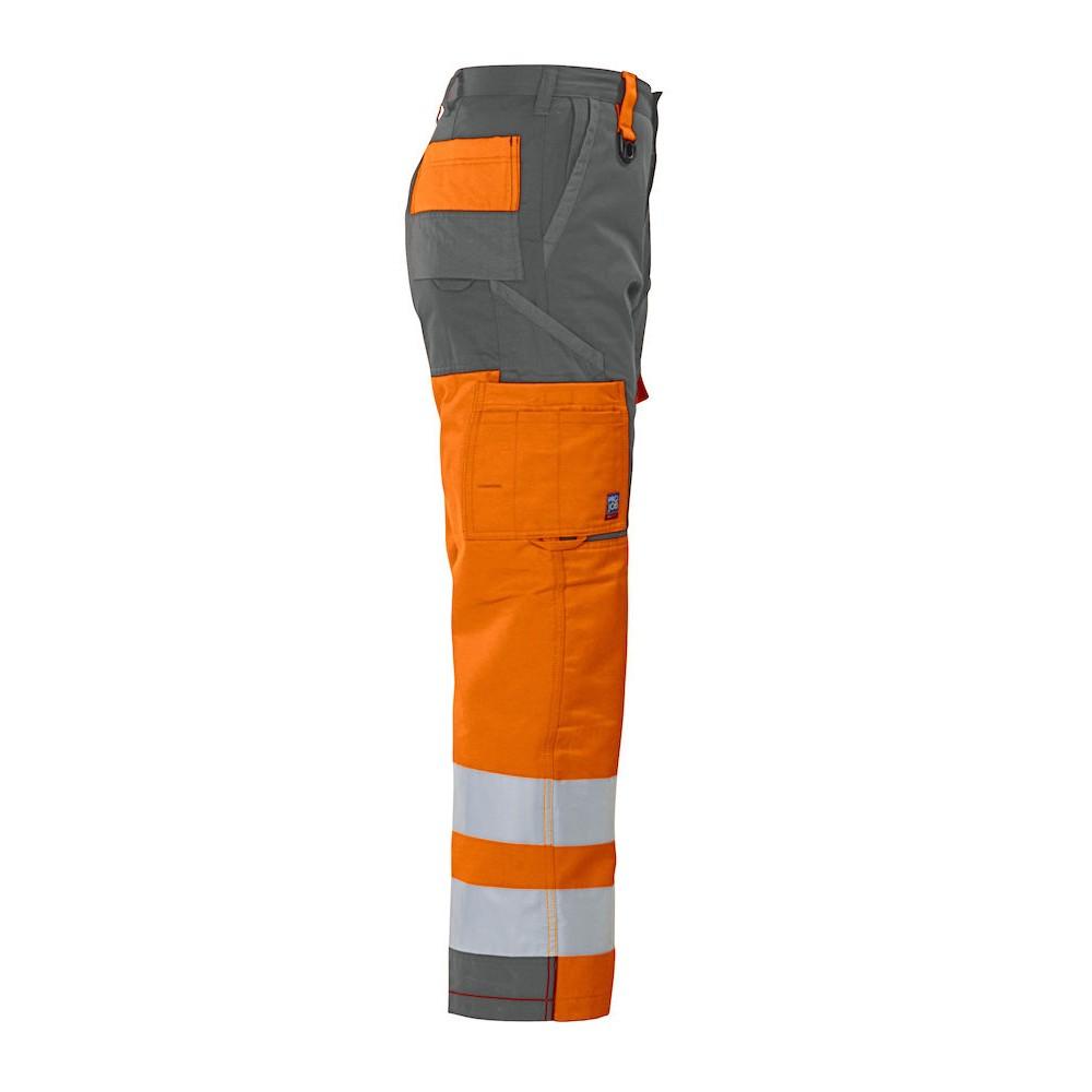 Projob Mens High-Vis Cargo Trousers