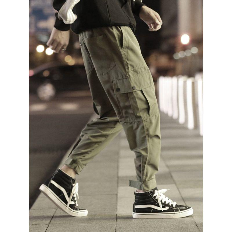 Fashion Brand Spring Street Fashion Handsome Casual Pants All-Matching Work Clothes