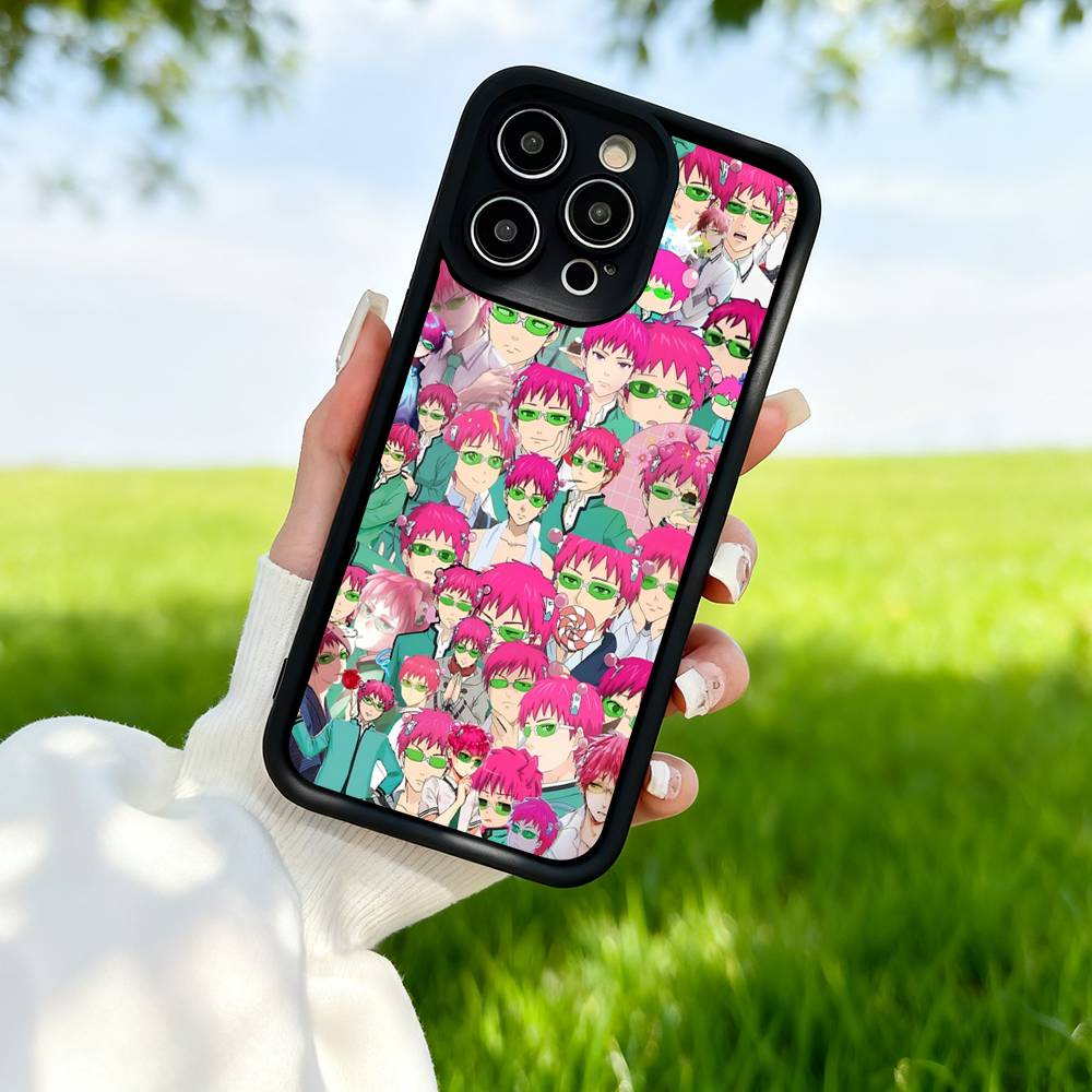 

The D-Disastrous Life Of Saiki K Phone Case Soft TPU For IPhone 11 12 13 14 15 16 17 Pro Max Shockproof Back iPhone 16